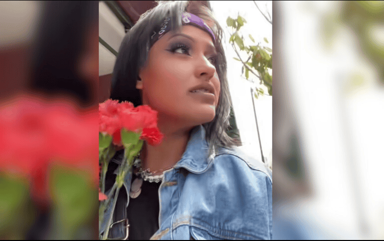 Dulce había denunciado en sus videos previos la violencia física y psicológica que sufría a manos de su novio. ESPECIAL/TIK TOK