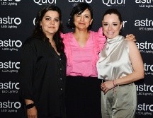 Denisse Becerra, Oriana Romero y Mónica Escalante. GENTE BIEN JALISCO/ Marifer Rached
