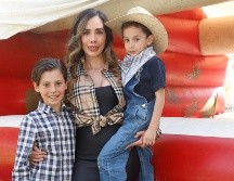 Ernesto Valle, Caro Toussaint y Santino Valle. GENTE BIEN JALISCO/ Claudio Jimeno