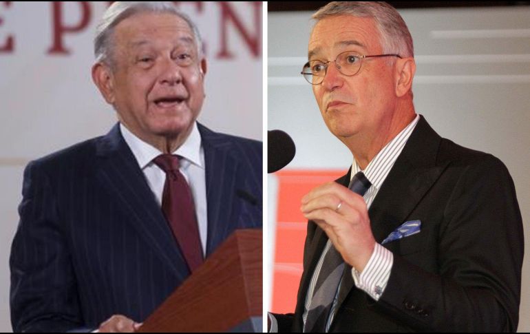 Combinación de imágenes del Presidente López Obrador y el empresario Ricardo Salinas Pliego. ESPECIAL / SUN