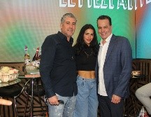 Gustavo Escoto, Bárbara de Regil y Adrian Corona. GENTE BIEN JALISCO