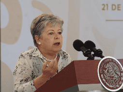 La titular de la SRE, Alicia Bárcena, recordó que el 26% de la población de Texas es de origen mexicano. SUN