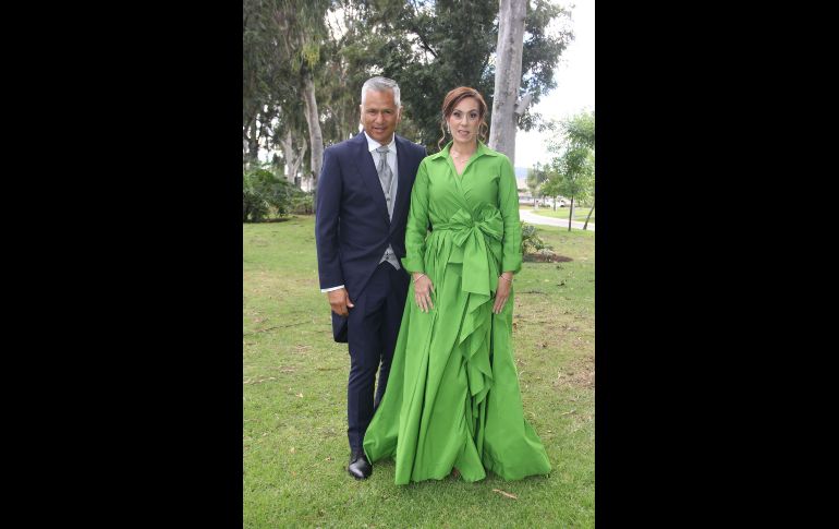 Guillermo Hernández y Ceci Sigala. GENTE BIEN JALISCO/ Esmeralda Escamilla