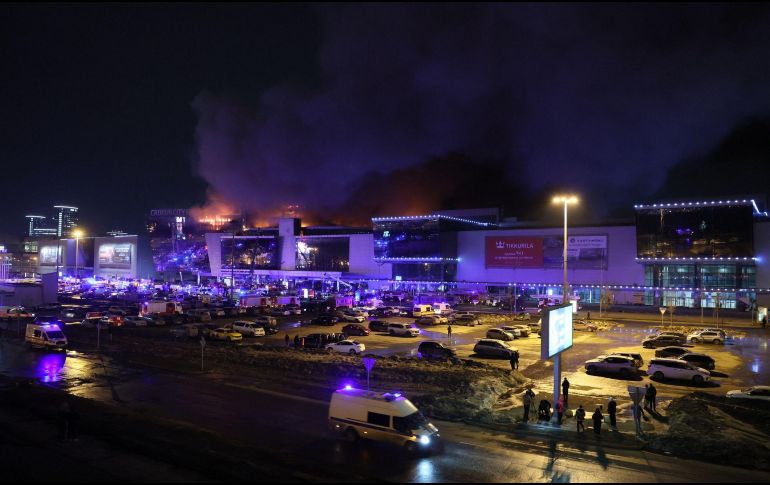 Debido al ataque con armas automáticas hay heridos y también puede haber muertos, según datos preliminares. AFP