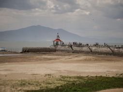 Chapala, actualmente, se encuentra a menos de la mitad de su capacidad. EL INFORMADOR/ ARCHIVO