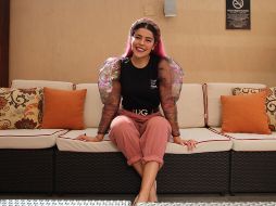 El pasado 27 de febrero nació la hija de  Lesslie Polinesia, a quien nombró Alquimia. EL INFORMADOR/ ARCHIVO.