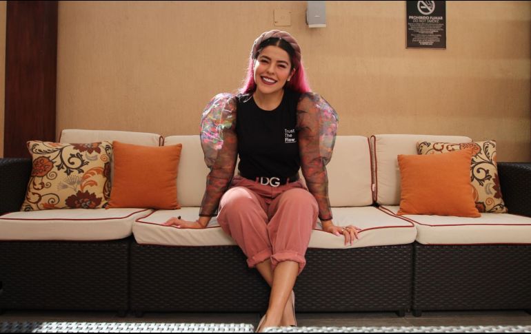 El pasado 27 de febrero nació la hija de  Lesslie Polinesia, a quien nombró Alquimia. EL INFORMADOR/ ARCHIVO.