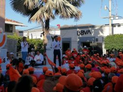 En Cabo Corrientes se comprometió con la construcción del puente vehicular “Aquiles Serdán” y dos nuevos muelles para desembarque en Yelapa. ESPECIAL