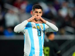 Cristian Romero abrió el marcador en el encuentro ante El Salvador. AP/M. Slocum