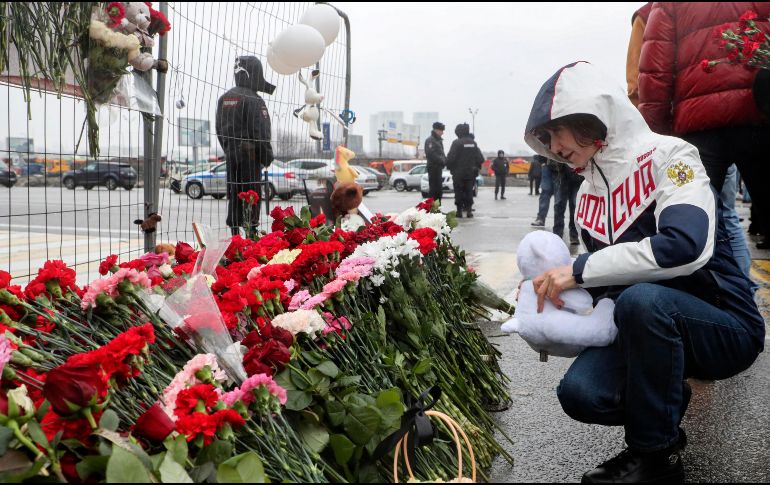 El duelo fue anulado tras el atentado del viernes en Krasnogorsk, anunció este sábado la Unión Rusa de Futbol. EFE / M. Shipenkov
