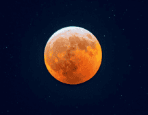 El próximo 25 de marzo la sombra de la Tierra cubrirá el 95 % de la superficie lunar. ESPECIAL/nationalgeographic