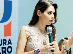 Lauara Haro mencionó que el Gobierno federal está afectado los programas que construyeron las administraciones priistas. ESPECIAL