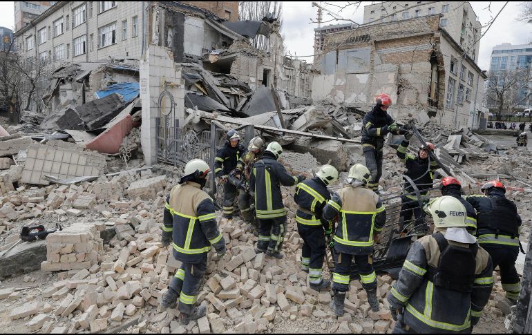 Este ataque sitúa luego de la intensificación de la ofensiva de Moscú contra Ucrania. EFE/ S. DOLZHENKO.