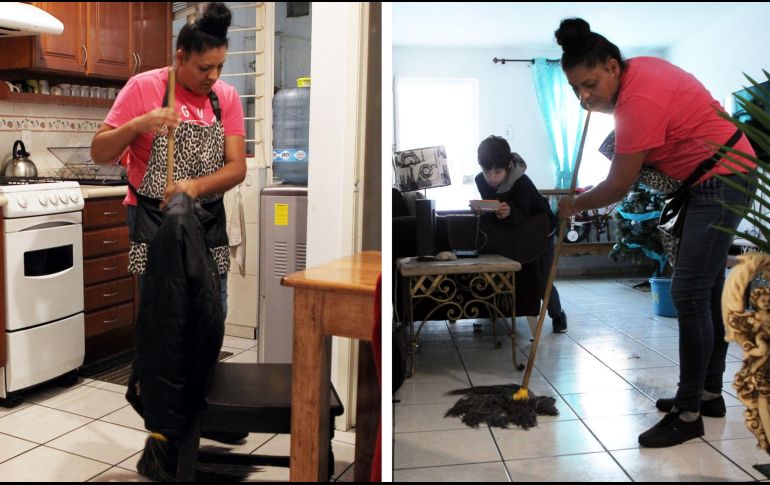 Por grandes grupos de edad, la población en trabajo doméstico remunerado se concentró en el grupo de 30 a 59. EL INFORMADOR / ARCHIVO