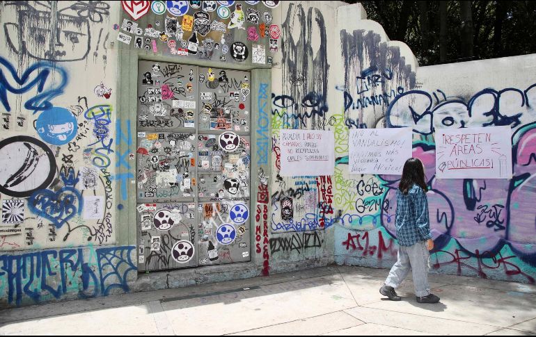 El vandalismo, subraya Castañón Ramírez, solamente busca causar daño y destruir la propiedad. SUN / ARCHIVO