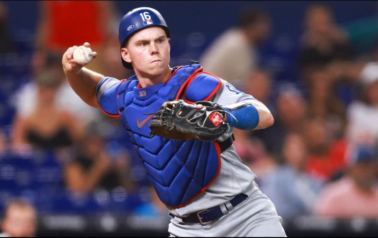 Will Smith, de 28 años, viene de conectar 68 jonrones y remolcar 239 carreras en sus últimas tres campañas, lo que lo convierte en uno de los mejores receptores ofensivos en las Grandes Ligas. AFP / ARCHIVO