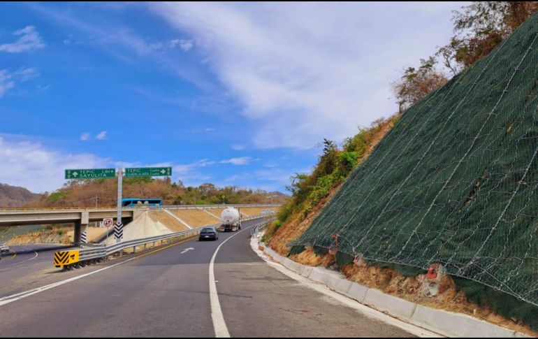 La vía corta a Puerto Vallarta aún tiene un tramo más por terminar. EL INFORMADOR / O. Álvarez