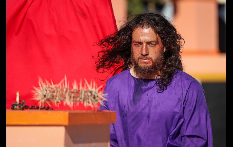 Desbordó pasión y fervor desde el Cerro de la Cruz, con la crucifixión de Jesús, en la tradicional Judea de la Delegación de San Martín de las Flores, en Tlaquepaque, la cual llegó a su edición número 230. EL INFORMADOR / H. Figueroa