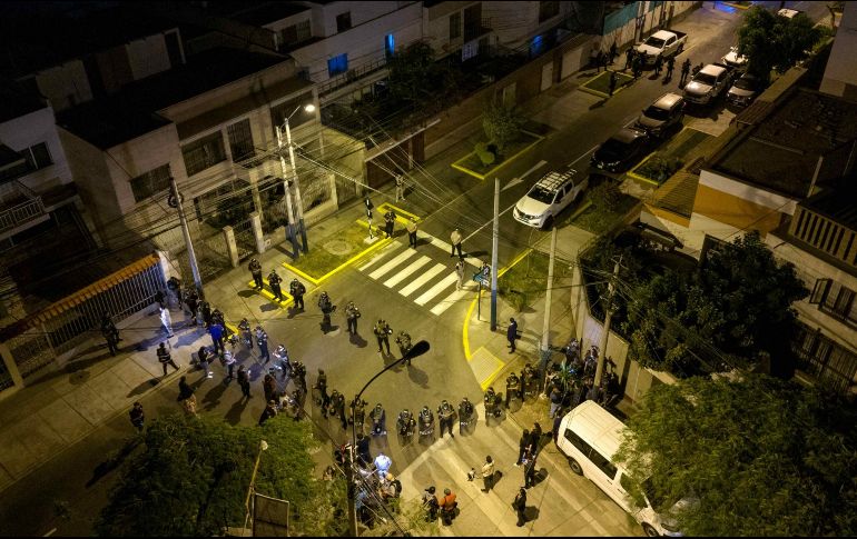 La medida forma parte de una investigación preliminar abierta el pasado 18 de marzo contra Dina Boluarte por la presunta comisión del delito de enriquecimiento ilícito. EFE  / J. Melendrez