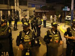 La mandataria realizó un pronunciamiento en el que criticó el operativo fiscal y policial y lo definió como abusivo. EFE