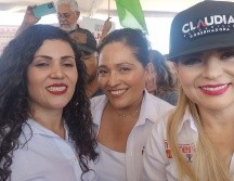 En el arranque de campaña de Lulú Barrera estuvo la candidata a gobernadora de Jalisco, Claudia Delgadillo. Lulú Becerra / CORTESÍA