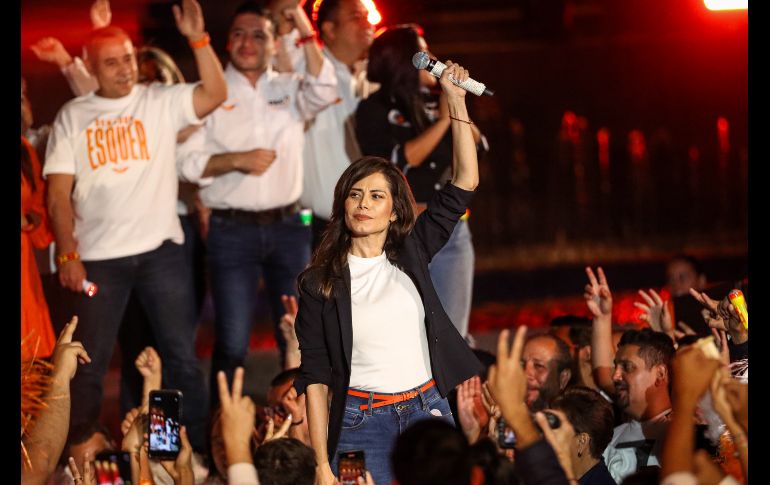 Verónica Delgadillo también se pronunció porque haya un programa de vivienda accesible para apoyar a los tapatíos. EL INFORMADOR / H. Figueroa