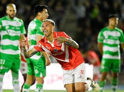 Francisco Calvo logró el empate que inició la remontada de Juárez. IMAGO7/M. Tapia