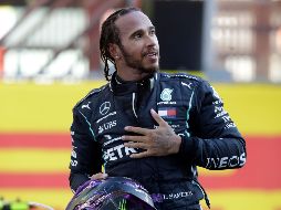 Hamilton está comenzando su última temporada como piloto de Mercedes. AFP/Archivo