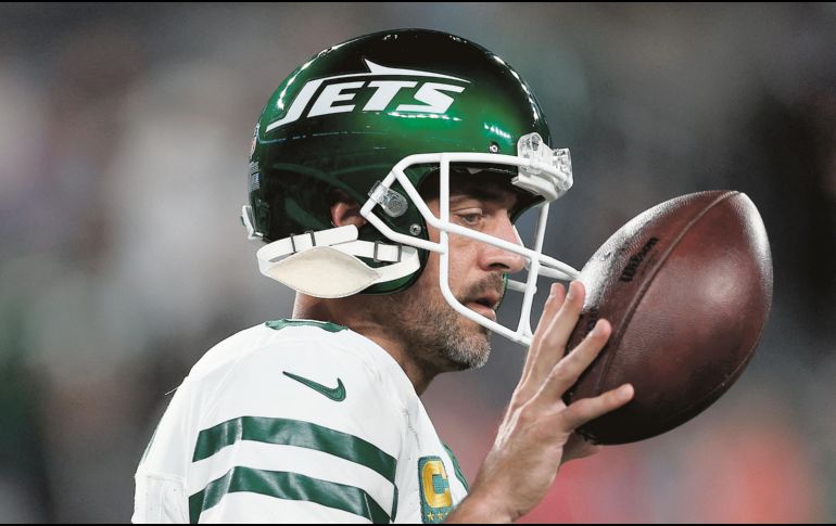 Rodgers recibirá esa cantidad por haber estado sólo en cuatro jugadas de la campaña 2023. AFP/E. Rutherford