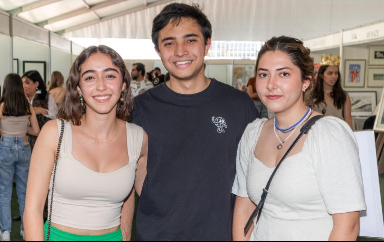 Valeria Montes, Arun Ishikawa y Sofía Aceves. GENTE BIEN JALISCO/ Jorge Soltero