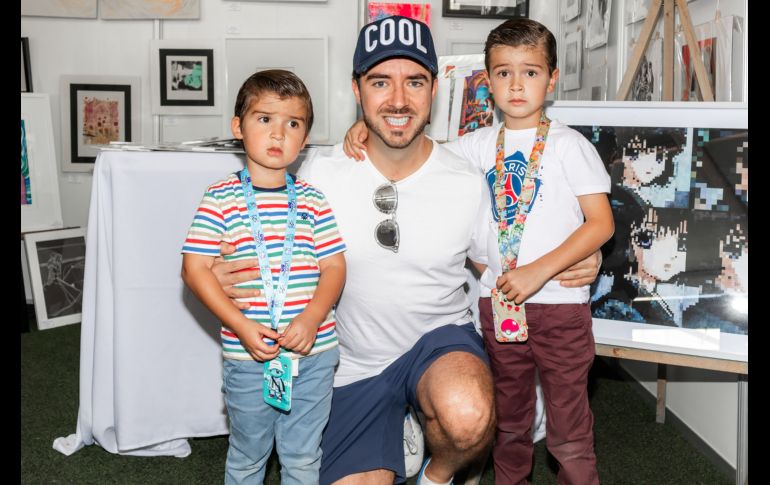Cristóbal Aguayo, Diego Aguayo y Diego Aguayo. GENTE BIEN JALISCO/ Jorge Soltero