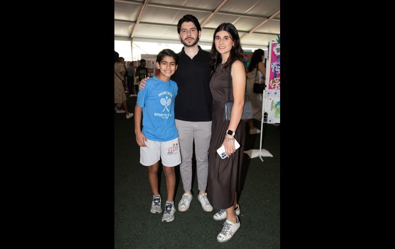 Thor Sánchez, Diego Morales y Gaby Rodríguez. GENTE BIEN JALISCO/ Jorge Soltero