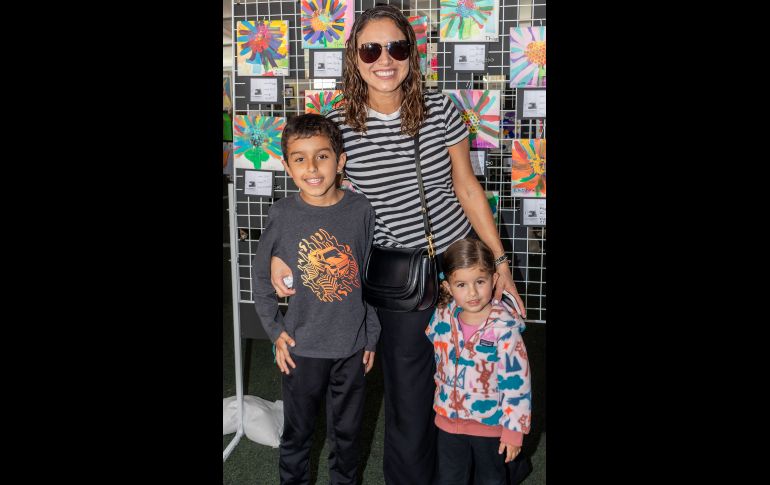 Venecia Morfín, Nico Gamboa y Bruna Gamboa. GENTE BIEN JALISCO/ Jorge Soltero