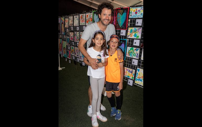 Diego Pérez, Pablo Pérez y Emilia Pérez. GENTE BIEN JALISCO/ Jorge Soltero