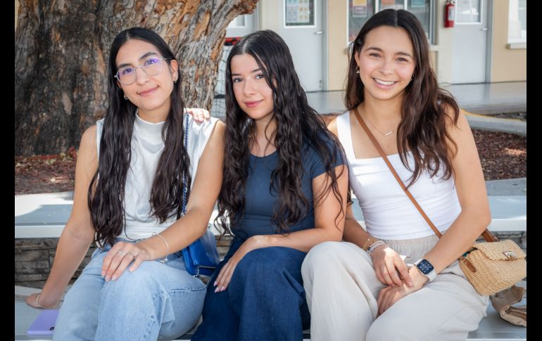 Inés Velasco, Pía Michel y Paola Prieto. GENTE BIEN JALISCO/ Jorge Soltero