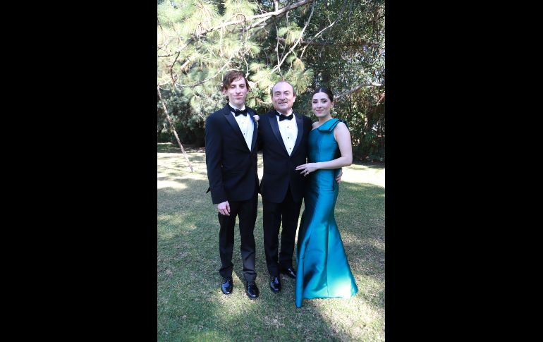 Sergio Hernández, Sergio Hernández y Marisa Hernández.  GENTE BIEN JALISCO/ Tony Martínez