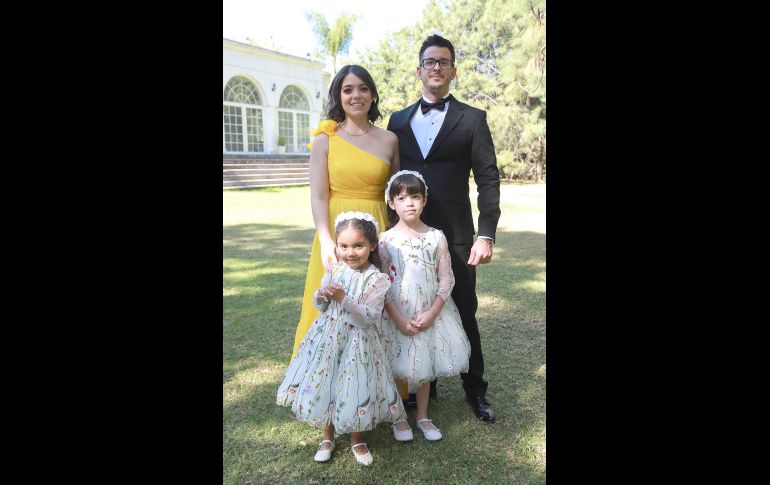 Maggie López, Ana Sofía Romero, Ana Gutiérrez y Juan Pablo Romero. GENTE BIEN JALISCO/ Tony Martínez