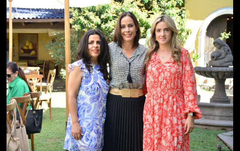 Isabel Mora, Ana Tostado y Andrea Gaxiola. GENTE BIEN JALISCO/ Marifer Rached