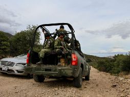 Las personas fueron ubicadas en las inmediaciones del municipio de Monte Escobedo, Zacatecas, donde elementos de la Policía Estatal Preventiva, Ejército Mexicano y Guardia Nacional mantienen un despliegue operativo constante. NTX / ARCHIVO