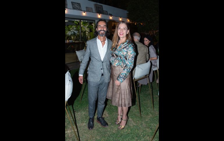 Luis Fernando Mayagoitia y Laura Ayala. GENTE BIEN JALISCO/ Servando Gómez