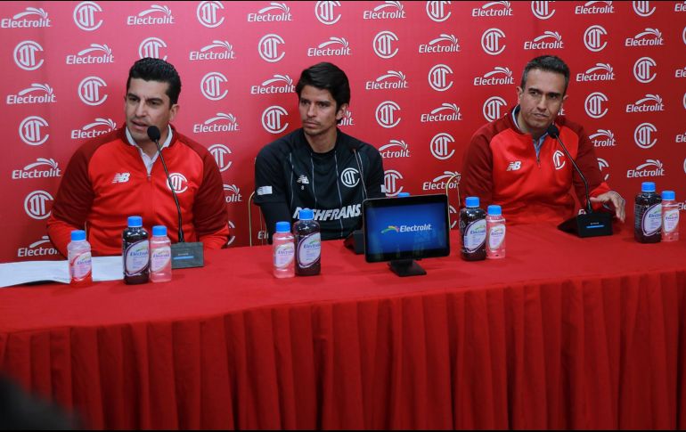 Será por los próximos dos años que Electrolit trabaje de la mano con el primer equipo del Toluca. CORTESÍA.