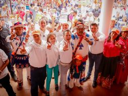 Lemus Navarro refrendó su compromiso para generar apoyos y créditos para los productores del campo, así como la digitalización de la educación. CORTESÍA