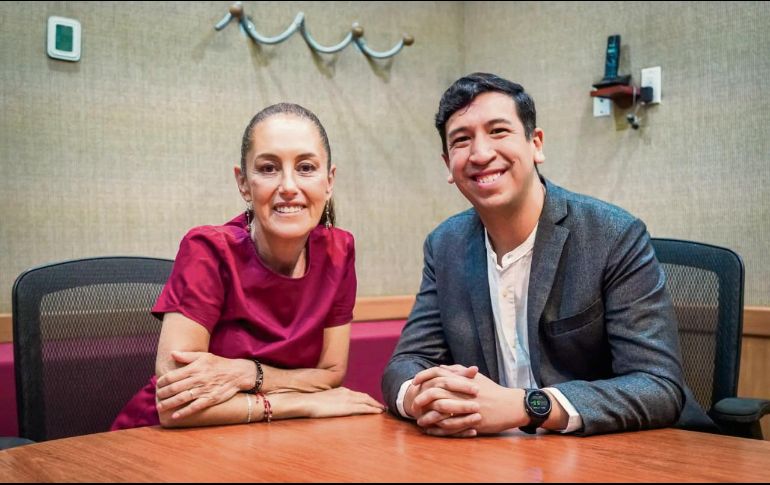 Sheinbaum y Kumamoto hablaron del trabajo de colaboración, en caso de obtener sus respectivos cargos. ESPECIAL