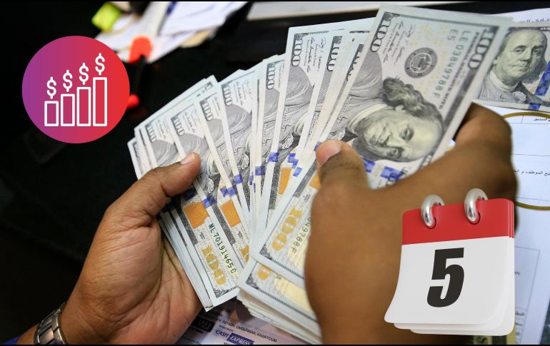 De acuerdo con un reporte de Bloomberg, el dólar comenzó la jornada de hoy por abajo de los 17 pesos. AFP / ARCHIVO