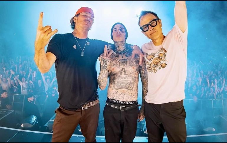 La banda de punk cancela fechas programadas en la Ciudad de México. ESPECIAL/Foto de blink182 en Instagram
