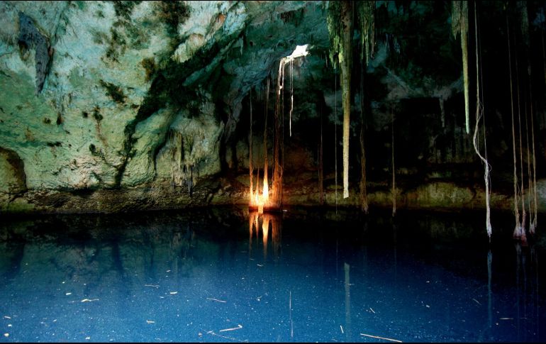 En Yucatán es bastante común encontrar cenotes en propiedades privadas o terrenos en Yucatán. NOTIMEX/ ARCHIVO.