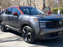 Nissan Kicks. Las formas de este modelo son más cuadradas y robustas. CORTESÍA