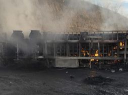 Siete elementos de la Guardia Nacional salieron lesionados; se desconoce el paradero del conductor del tráiler. ESPECIAL / UEPCBJ