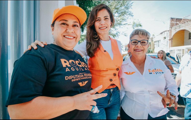 La aspirante presentó su proyecto de seguridad y limpieza. ESPECIAL