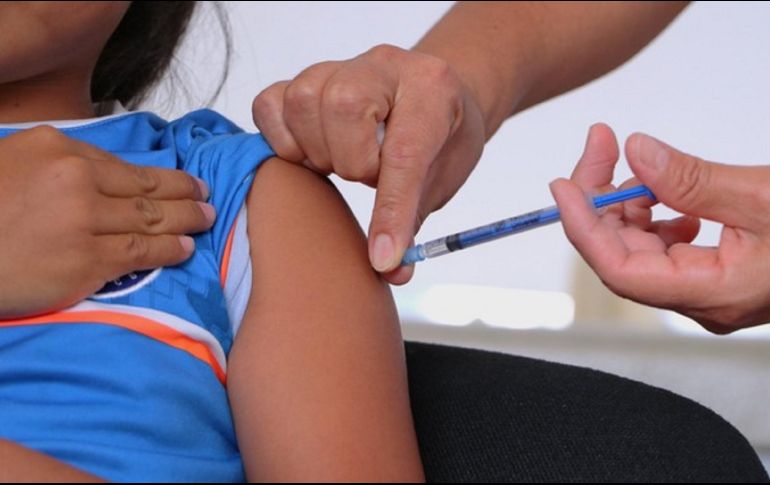 El esquema de vacunación contra sarampión es de dos dosis. ESPECIAL / SECRETARÍA DE SALUD
